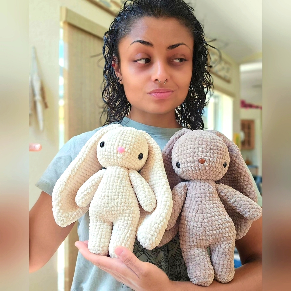 SOLD Amigurumi Weighted Plush BunBun Bunnies!!